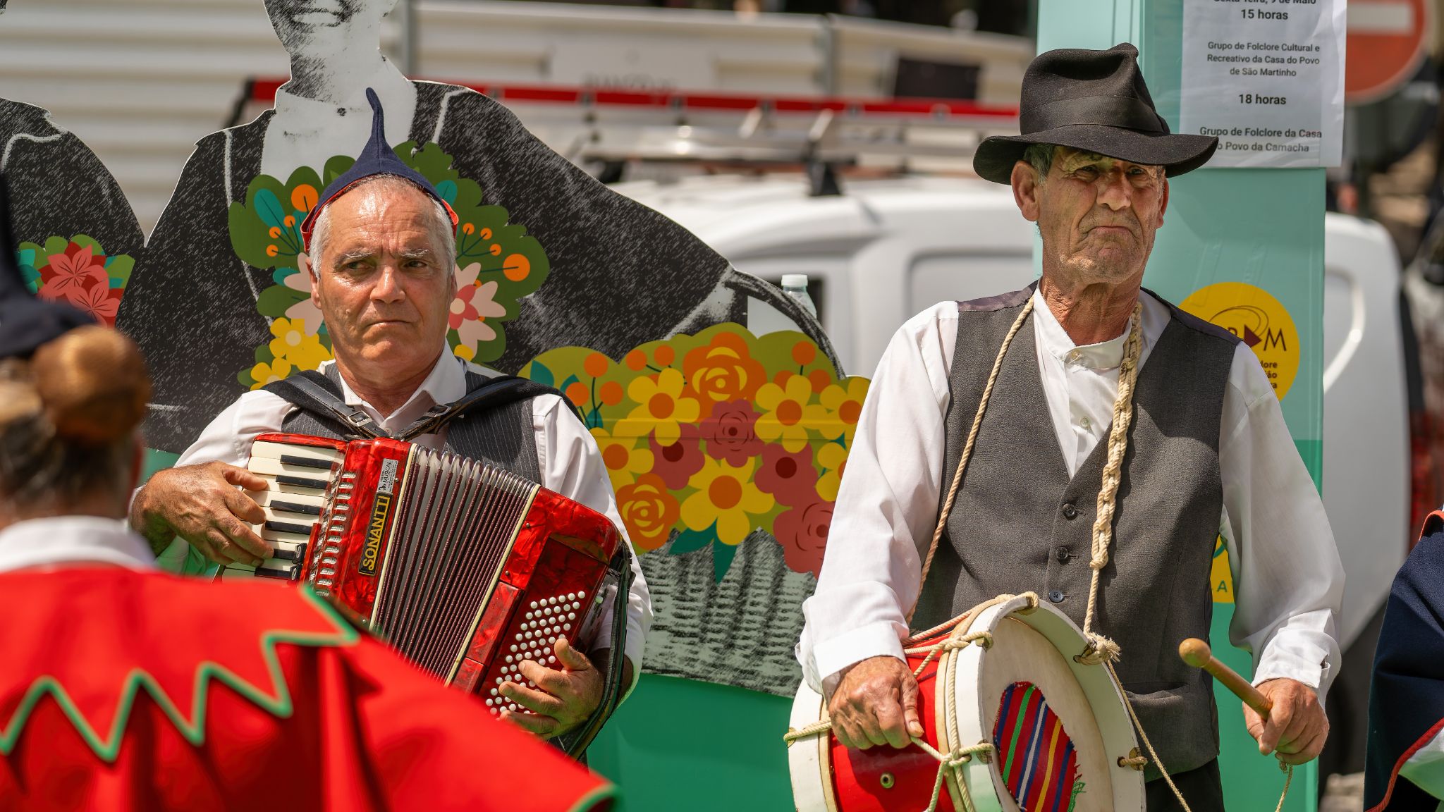 Folklore-Veranstaltung im Rahmen des Blumenfestes in Funchal